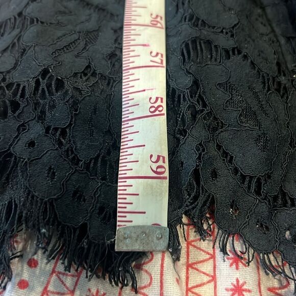 Fame and Partners Black Lace Maxi Dress - Picture 14 of 15